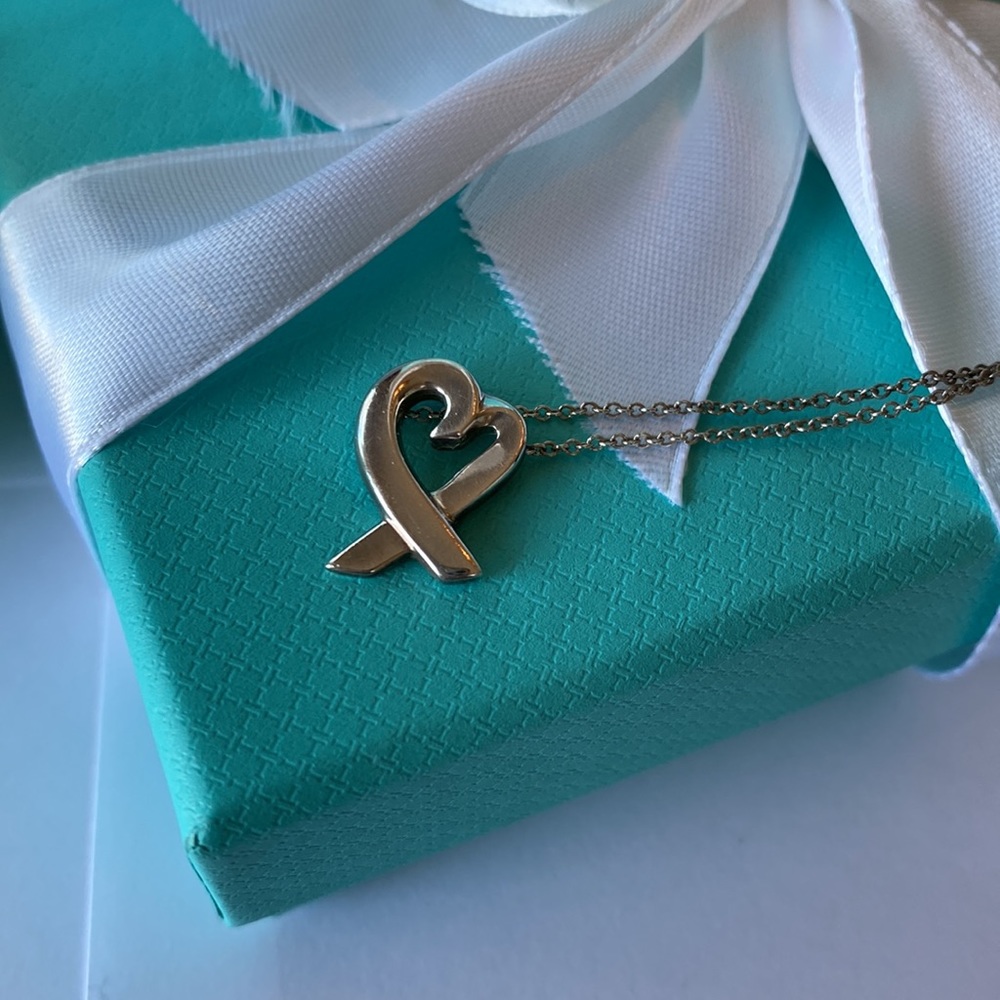 Tiffany Paloma Picasso Loving Heart Necklace
